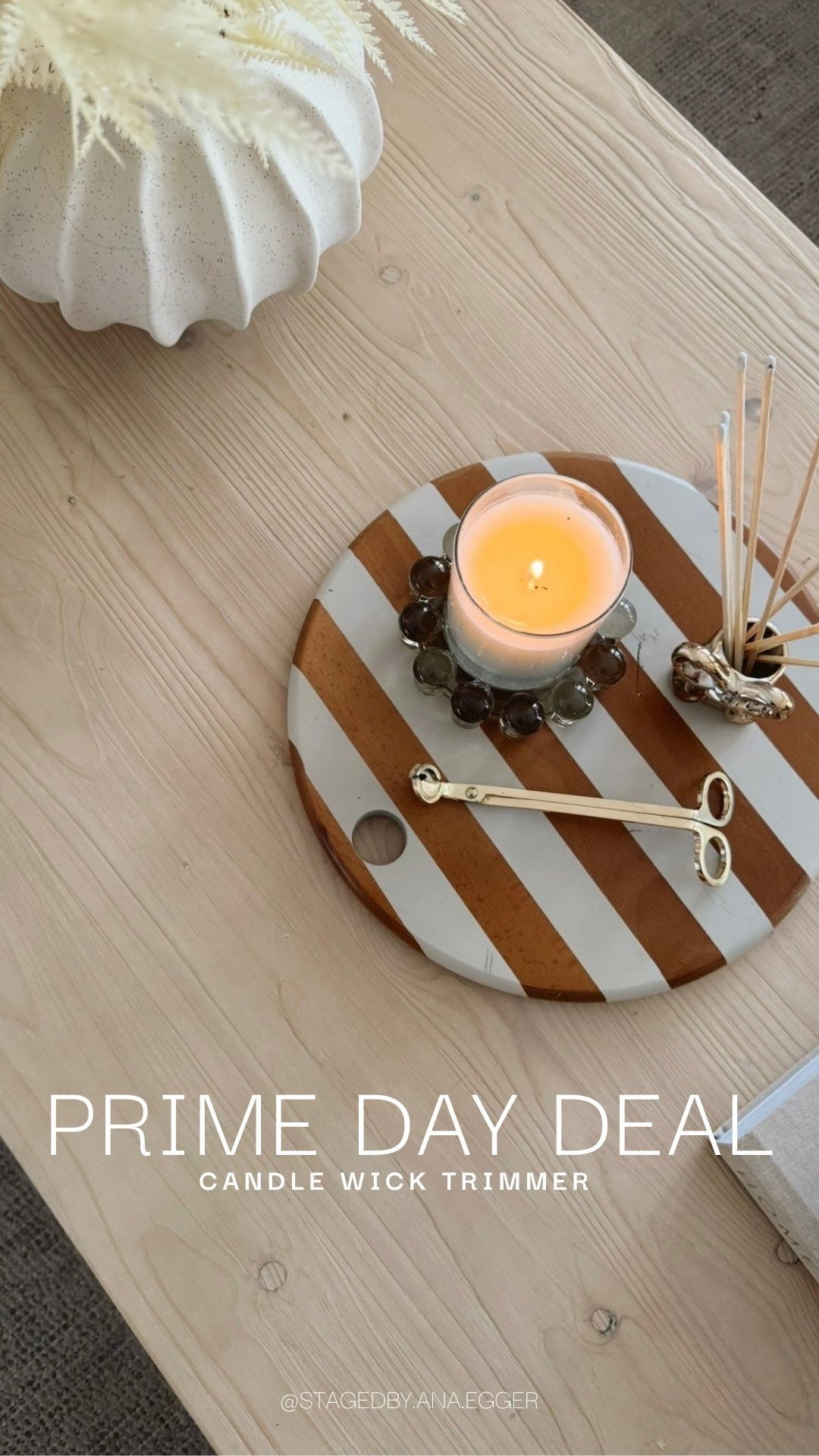 This candle wick trimmer is a chic addition to any shelf or table! It’s on sale for Amazon Prime Day ✨

#LTKSaleAlert #LTKHome #LTKStyleTip