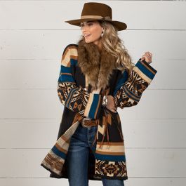 Bareas Fur Trim Cardigan | Rod's Western Palace/ Country Grace