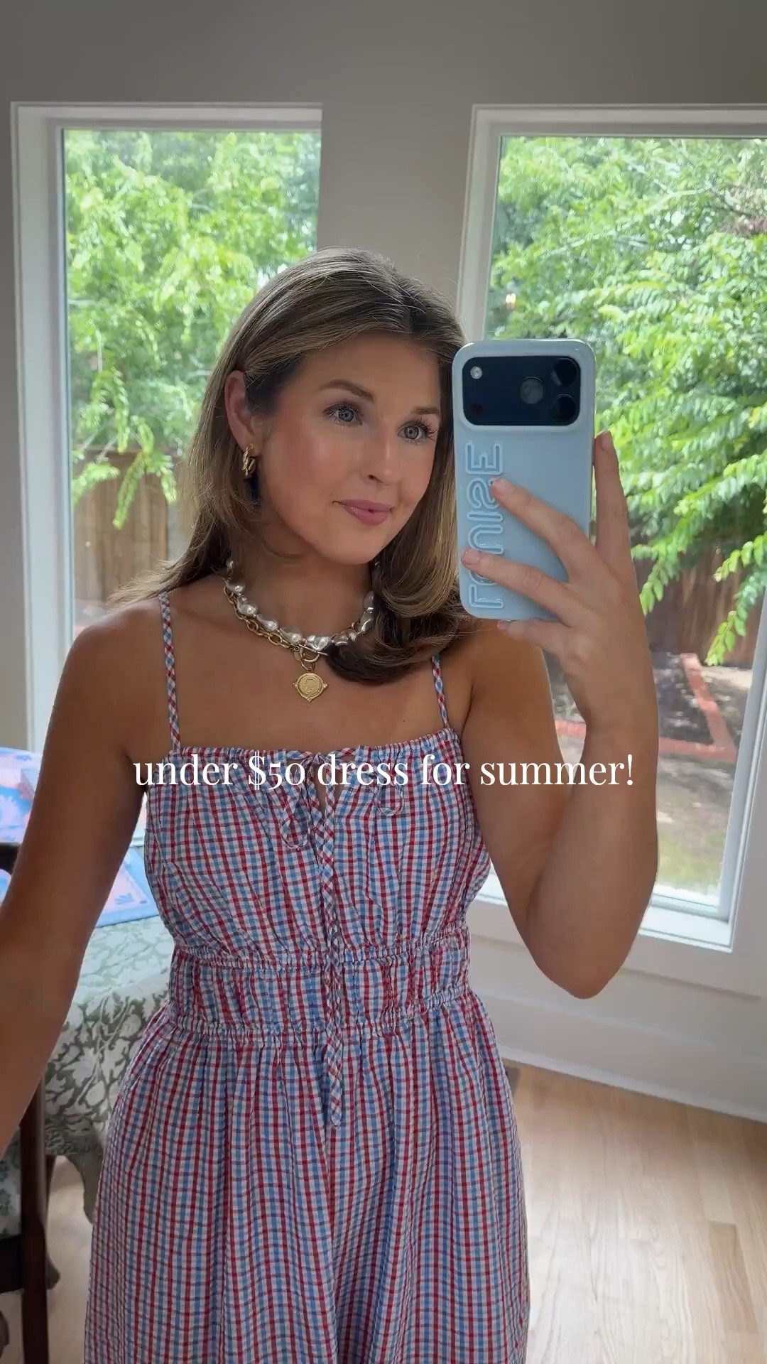 Perfect dress for the 4th of July! Wearing a S