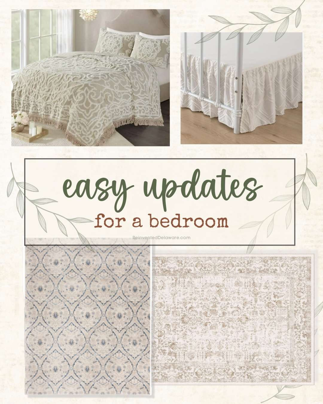Add a fresh touch to your bedroom with a new bedspread and rug! 

 #LTKSeasonal #LTKHome