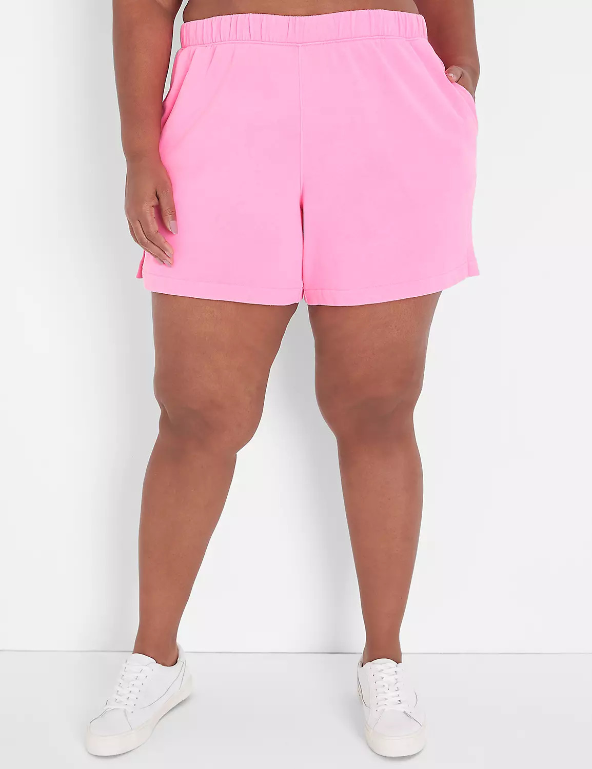 LIVI French Terry Short | LaneBryant | Lane Bryant (US)