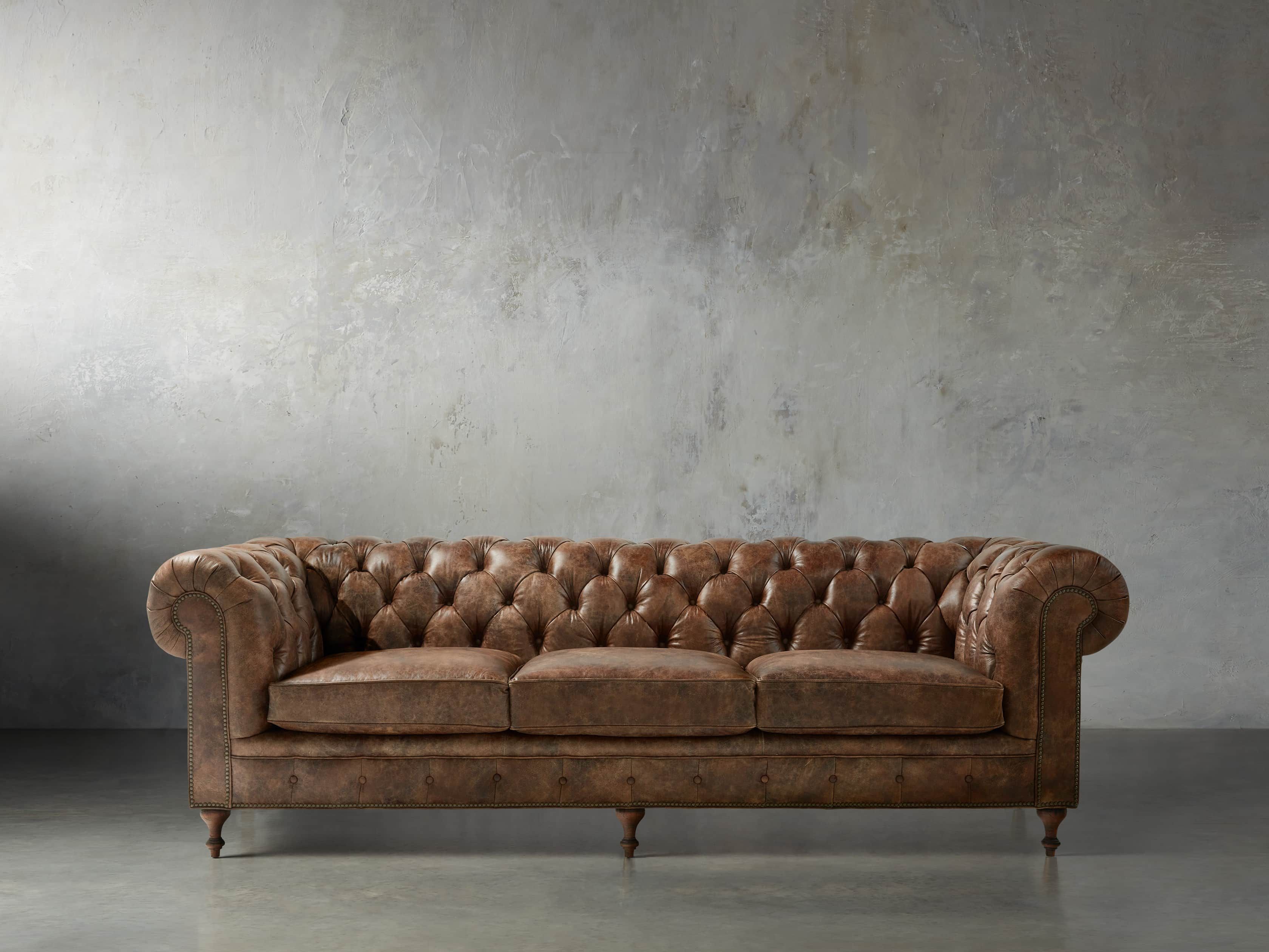 Wessex Leather Sofa | Arhaus