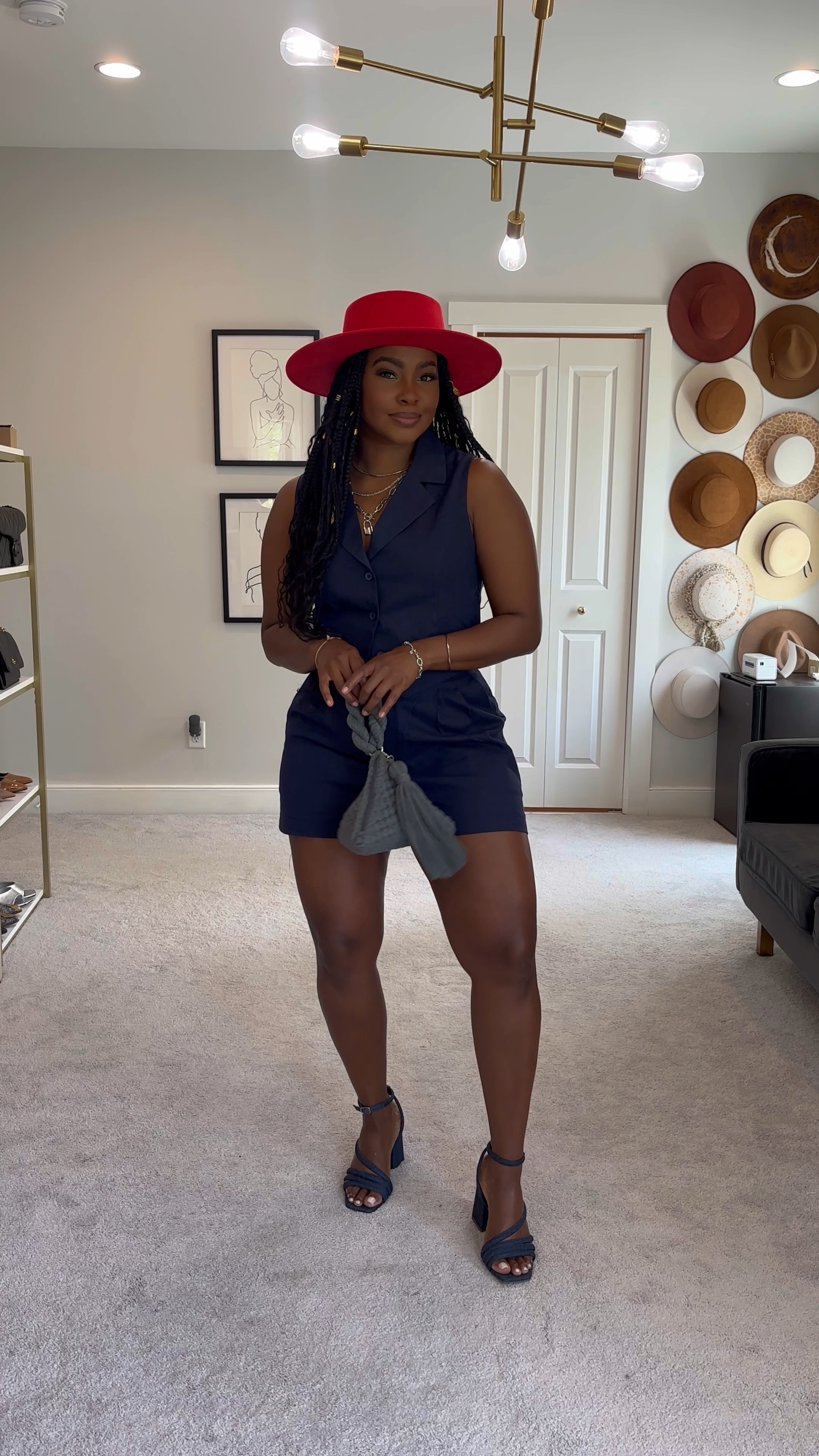 great 4th of July inspired look 
Hat is www.shoplivinfearless.com
Bag is www.gloriacolecrochet.com 


#LTKMidsize #LTKFindsUnder100