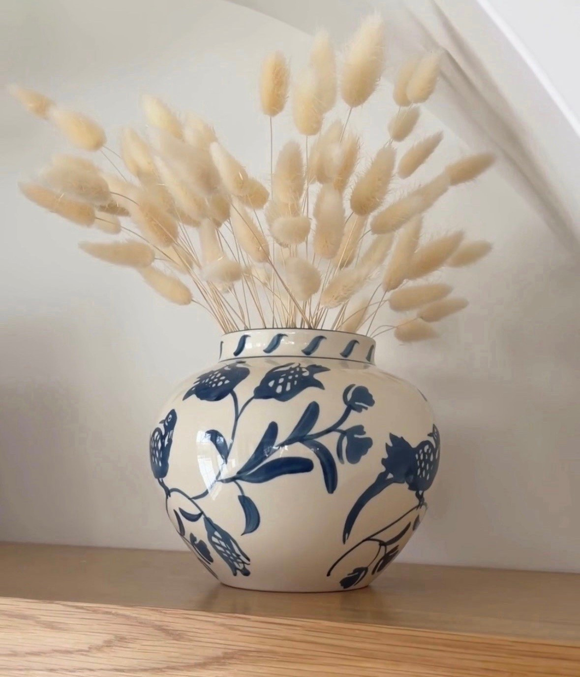 This blue and white ceramic vase pairs beautifully with these stems from Amazon! Shop them here!

#LTKHome
