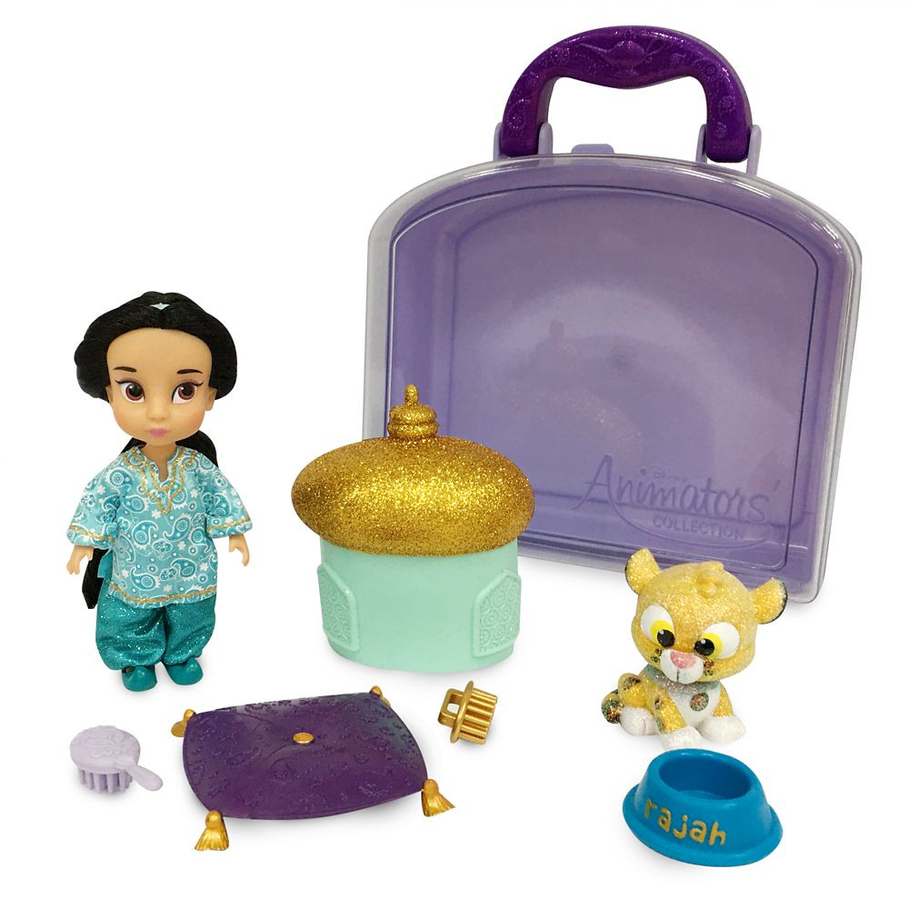Jasmine Disney Animators' Collection Mini Doll Play Set – 5'' | Disney Store