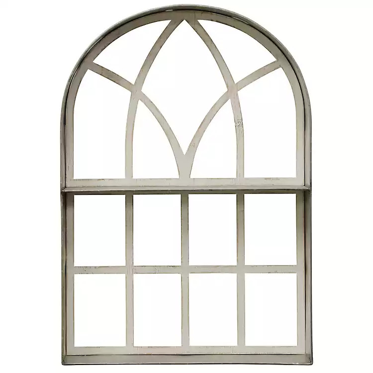 Wood and Metal Farmhouse Window Arch | Kirkland's Home