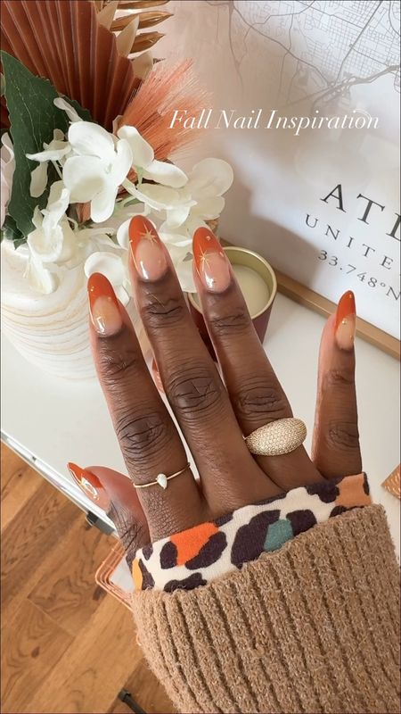 Fall Nail Inspiration 🧡🍂✨

I can’t believe I actually went with my nails bare for 2 whole weeks! 😅 After all the Halloween nail designs, I think my nails needed to take a breather. lol

But now we’re on to my favorite nail shades of the season! Warm tones, rich nudes, chocolate, deep reds and burgundy. Obsessed! For this set I went with a little caramel and gold chrome. Using @apresnailofficial Medium Round French Tips and Gel Couleur in Autumn Apricot. 😍🤎🧡

What’s your go to fall nail colors?💅🏾🍁🍂

#manimonday #manimondays #manicuremonday #newset #nailsdid #fallnails #fallnailsdesign #fallnail #fallnailart #fallnailinspo #fallnaildesigns #fallnailpolish #apresnail #apresnails #apresnailofficial #gelxtips #apresgelxnails #apresgelxextentions #diynailsathome #nailsathome #athomenails #holidaynails #thanksgivingnails 

#LTKSeasonal #LTKHoliday #LTKbeauty