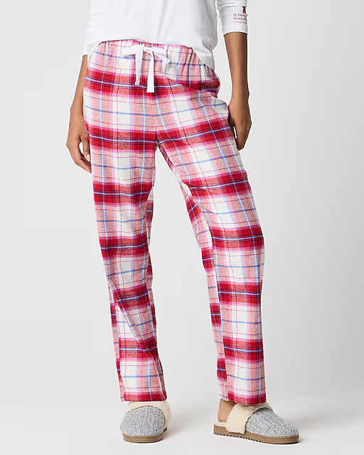 Petite flannel pajama pant | J.Crew Factory