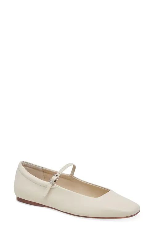 Dolce Vita Reyes Mary Jane in Ivory Leather at Nordstrom, Size 11 | Nordstrom