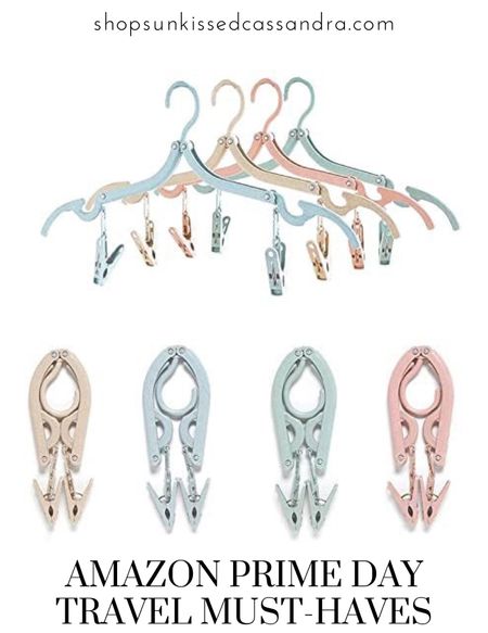 I love these collapsible clothing hangers from Amazon. I take them on every trip with me to maximize the hanging storage in hotel rooms and in air bnbs 

#LTKtravel #LTKxPrimeDay #LTKsalealert