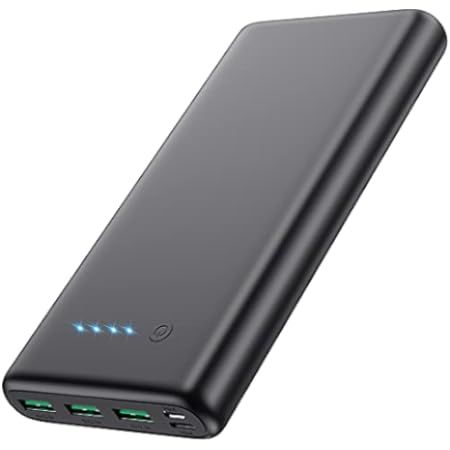 Anker Portable Charger, 313 Power Bank (PowerCore Slim 10K) 10000mAh Battery Pack with High-Speed Po | Amazon (US)