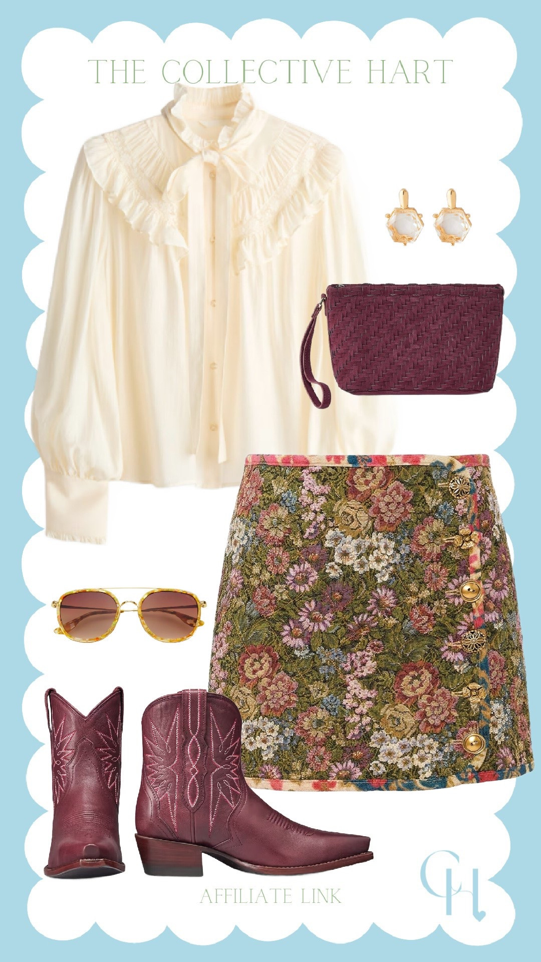 One Skirt, Four Ways! Which is your favorite?