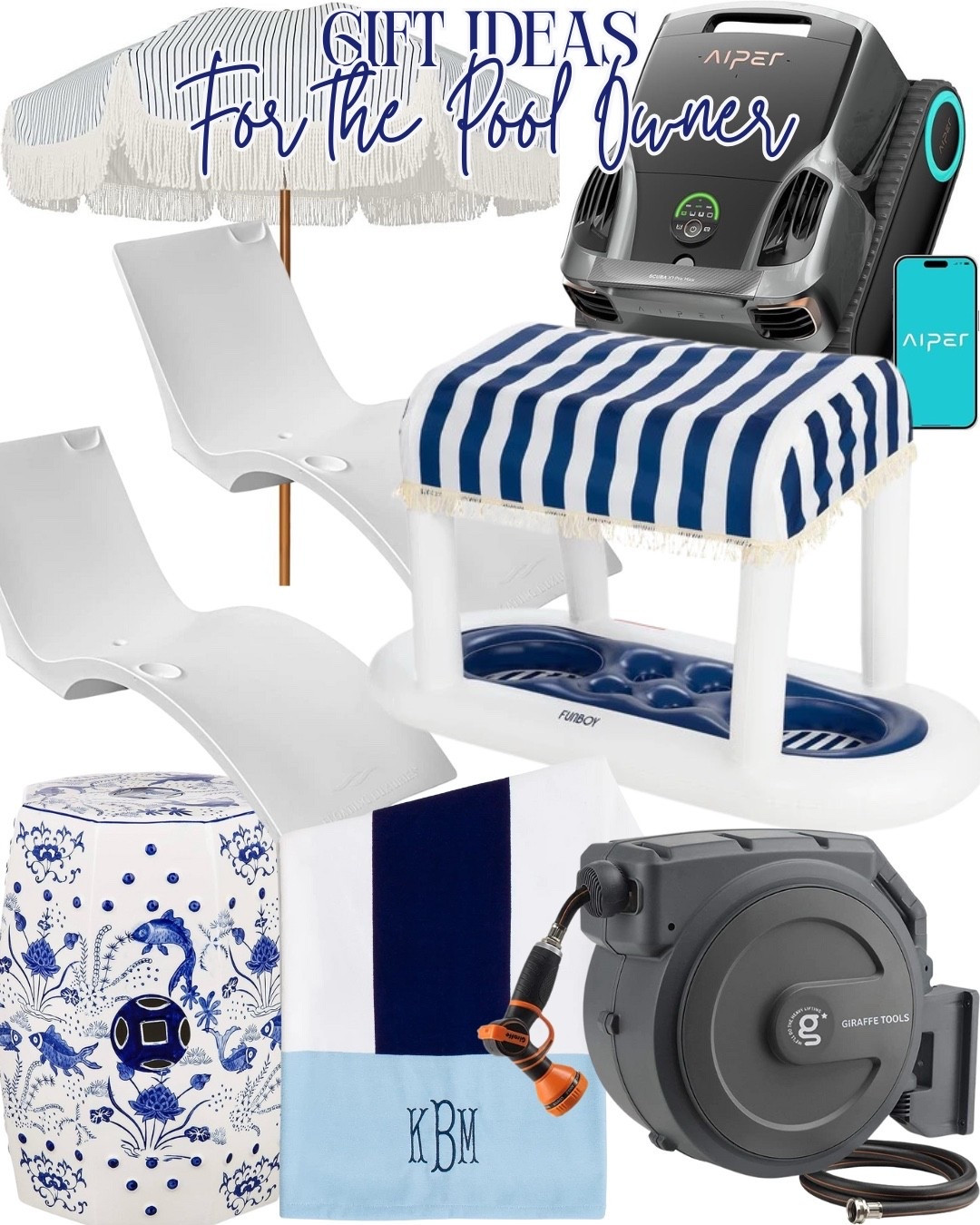 Gift ideas for the pool owner 