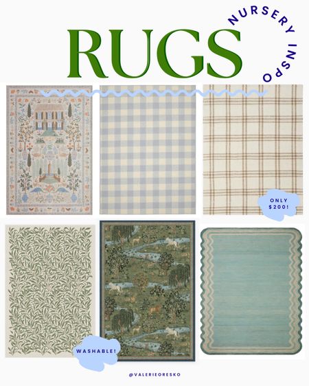 Rugs pull a room together and give you and your baby a cozy place to lay and play! I especially love the washable rug options since messes in a nursery are inevitable. 🤭

#LTKkids #LTKhome #LTKbaby