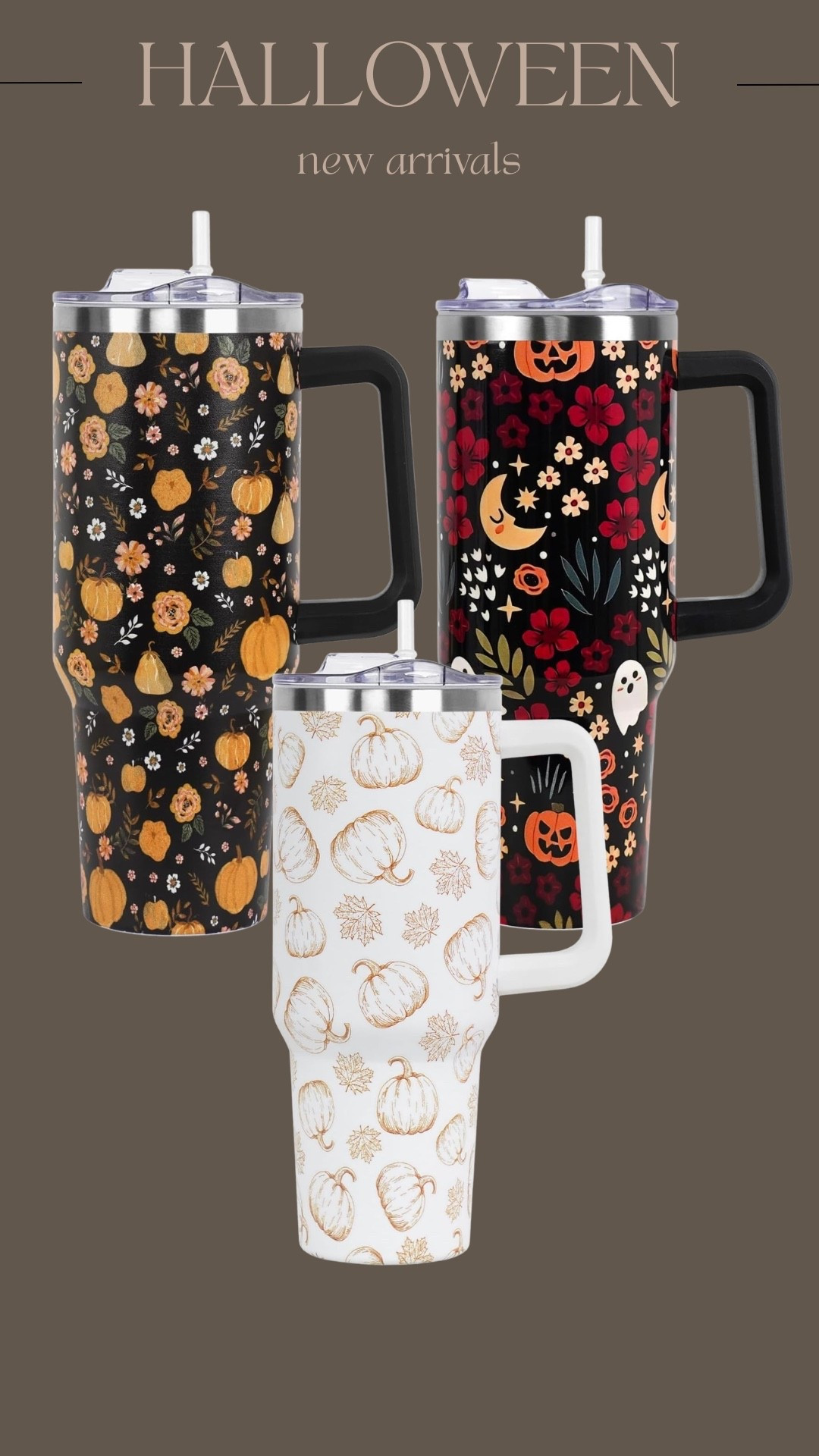 If you’re already decorating for spooky season, don’t forget the cup. 👻 These Halloween tumblers are some of my favorite new finds.

Halloween must-haves, fall finds, Amazon favorites, cozy season, pumpkin lover

#LTKSeasonal