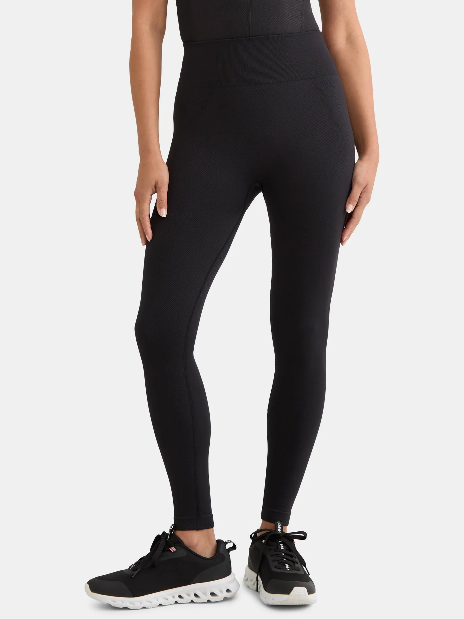 Avia Women's Seamless Mini Rib Legging, Sizes XS-XXXL | Walmart (US)