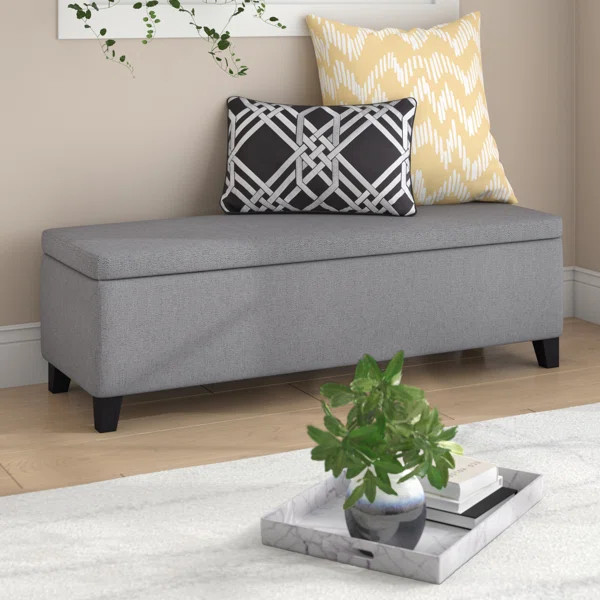Schmit Upholstered Storage Bench | Wayfair North America