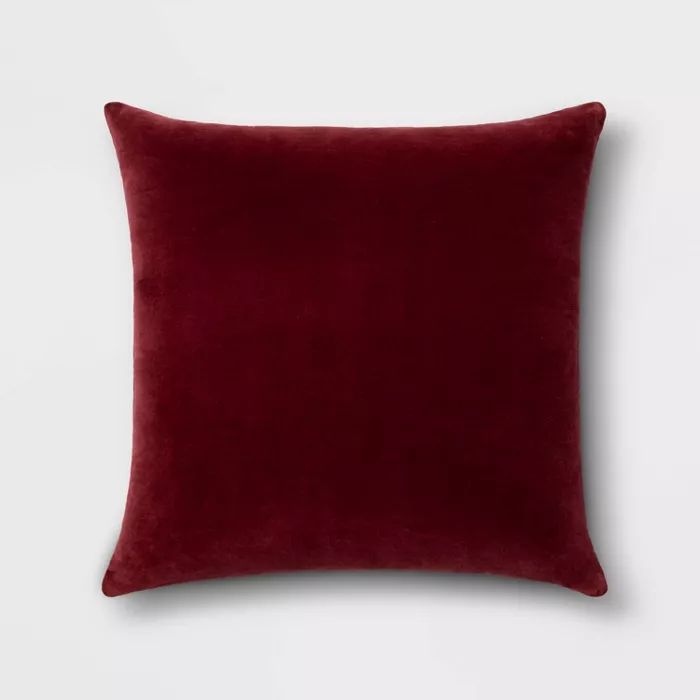 Solid Velvet Pillow - Threshold™ | Target