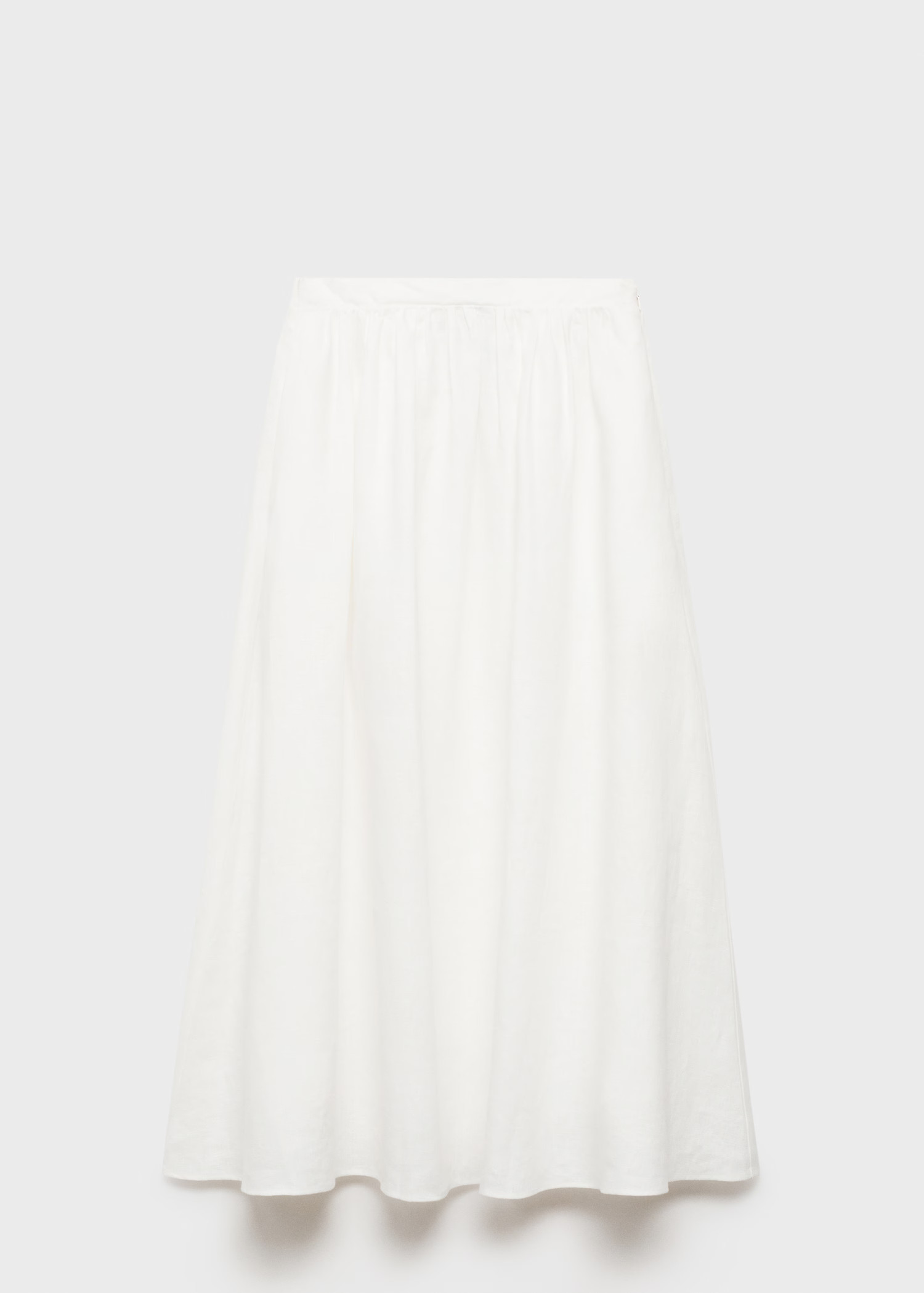 Flared linen skirt - Women | MANGO United Kingdom | MANGO (UK)