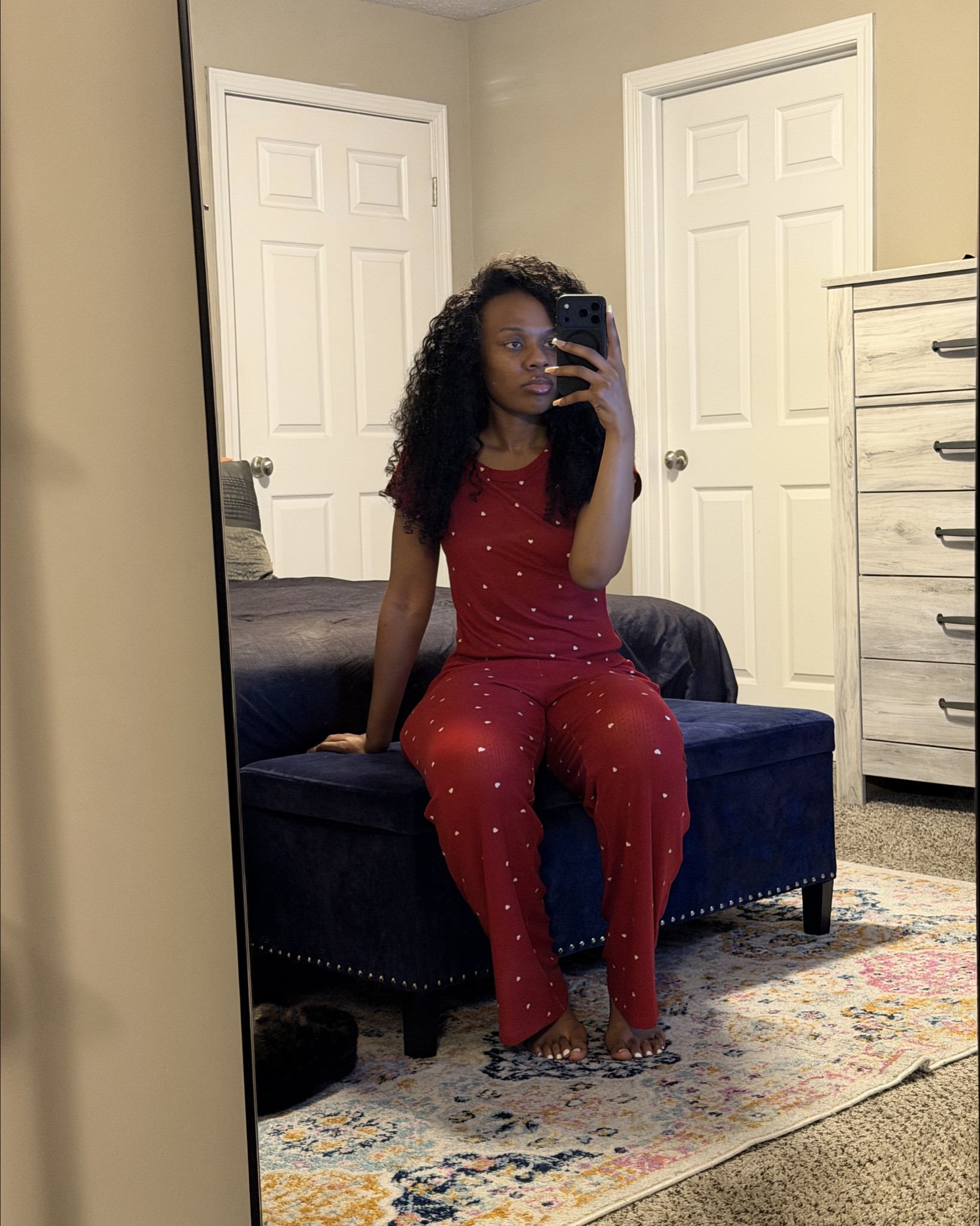 One of my favorite holidays has always been Valentine’s Day😍 Target snapped when they released this Auden pajamas shirt and pants set. 

I’m wearing a size small & the details are white hearts❤️🤍

One thing you can always expect from anything from the Auden brand is comfort & softness!🥰

#LTKHome #LTKselfcare #LTKdayinmylife