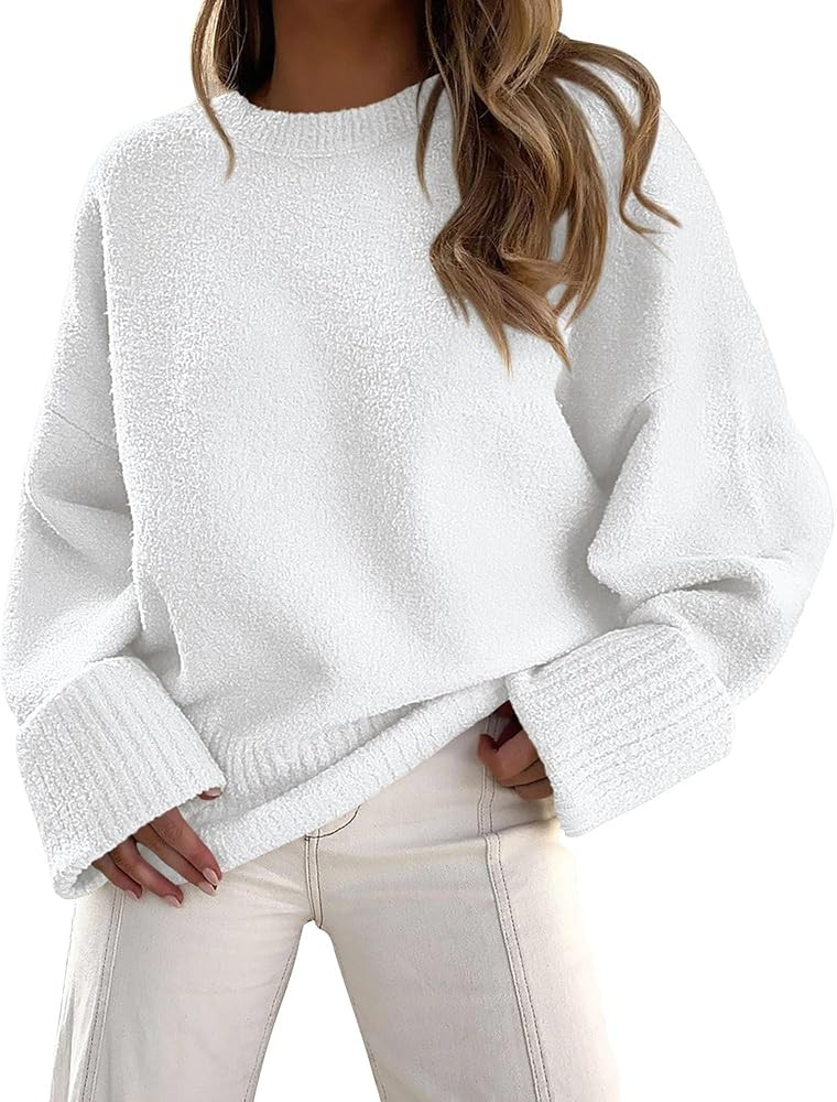 NYQ Sweaters for Women Long Sleeve Shirts Womens Sweatshirt 2025 Fall Fashion | Amazon (US)