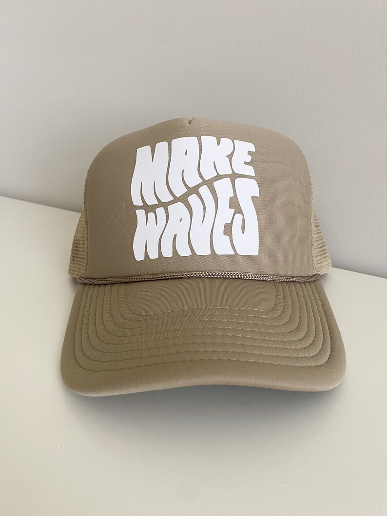 Make Waves Trucker Hat | Etsy | Etsy (US)