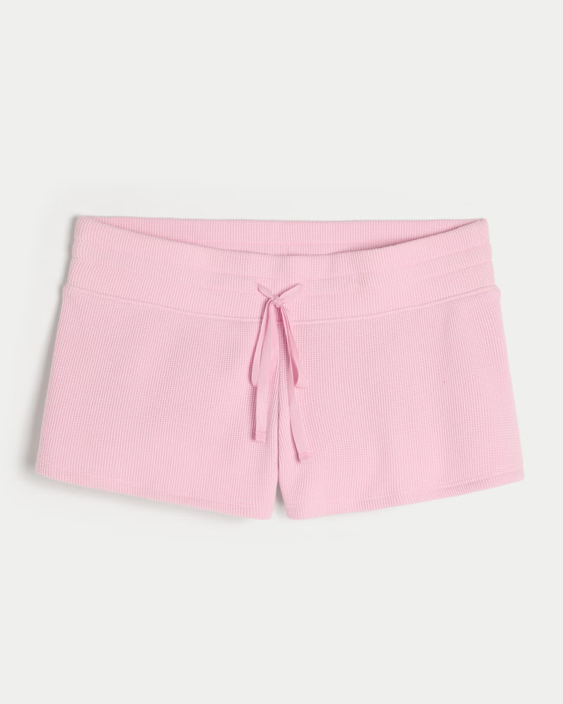 Women's Gilly Hicks Cozy Waffle Mini Shorts | Women's Bottoms | HollisterCo.com | Hollister (US)