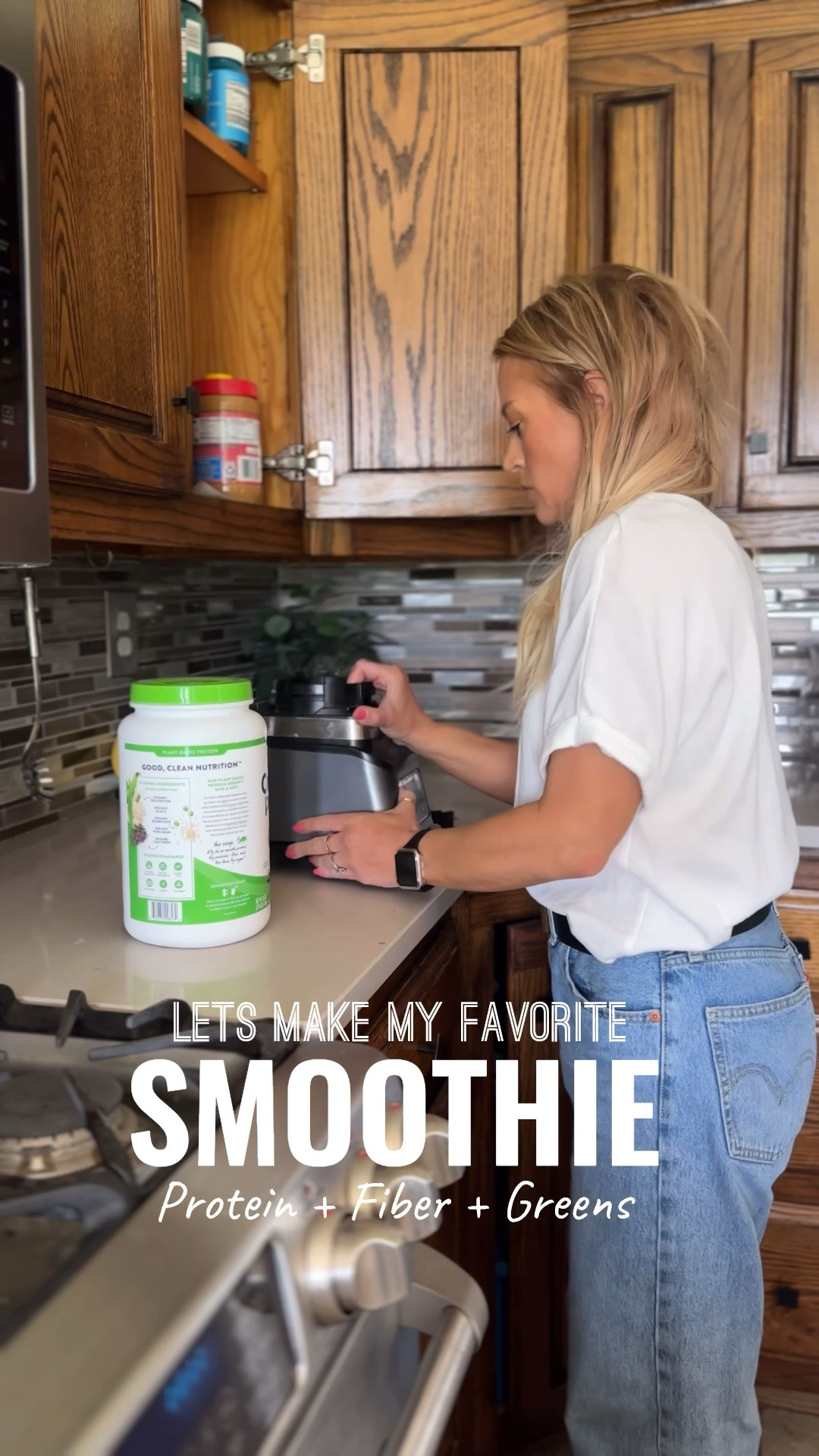If Protein + Fiber + and Greens are your MO 👏🏻 — this one’s for you.

This yummy smoothie is all I eat for lunch. It fills me up and gives me the energy to push through even the longest of days. 

And because I do not prefer the taste of greens powders on their own, adding the AG1 here has made all the difference.

It’s a daily scoop that covers a LOT of the bases we struggle to keep up with—especially when life is full and we are BUSY 😳😆 …

the @drinkag1 👇🏼

• Supports energy 
• Helps with gut health & digestion
• Supports immune health  
• Fills in nutritional gaps with 75+ vitamins, minerals, and whole-food ingredients  

One scoop. Done. No overthinking it.
10/10 Every Time 🥤

#LTKselfcare #LTKActive #LTKOver40