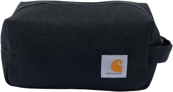 Carhartt Travel Kit, Durable Toiletry Organizer Bag, Black, One Size | Amazon (US)
