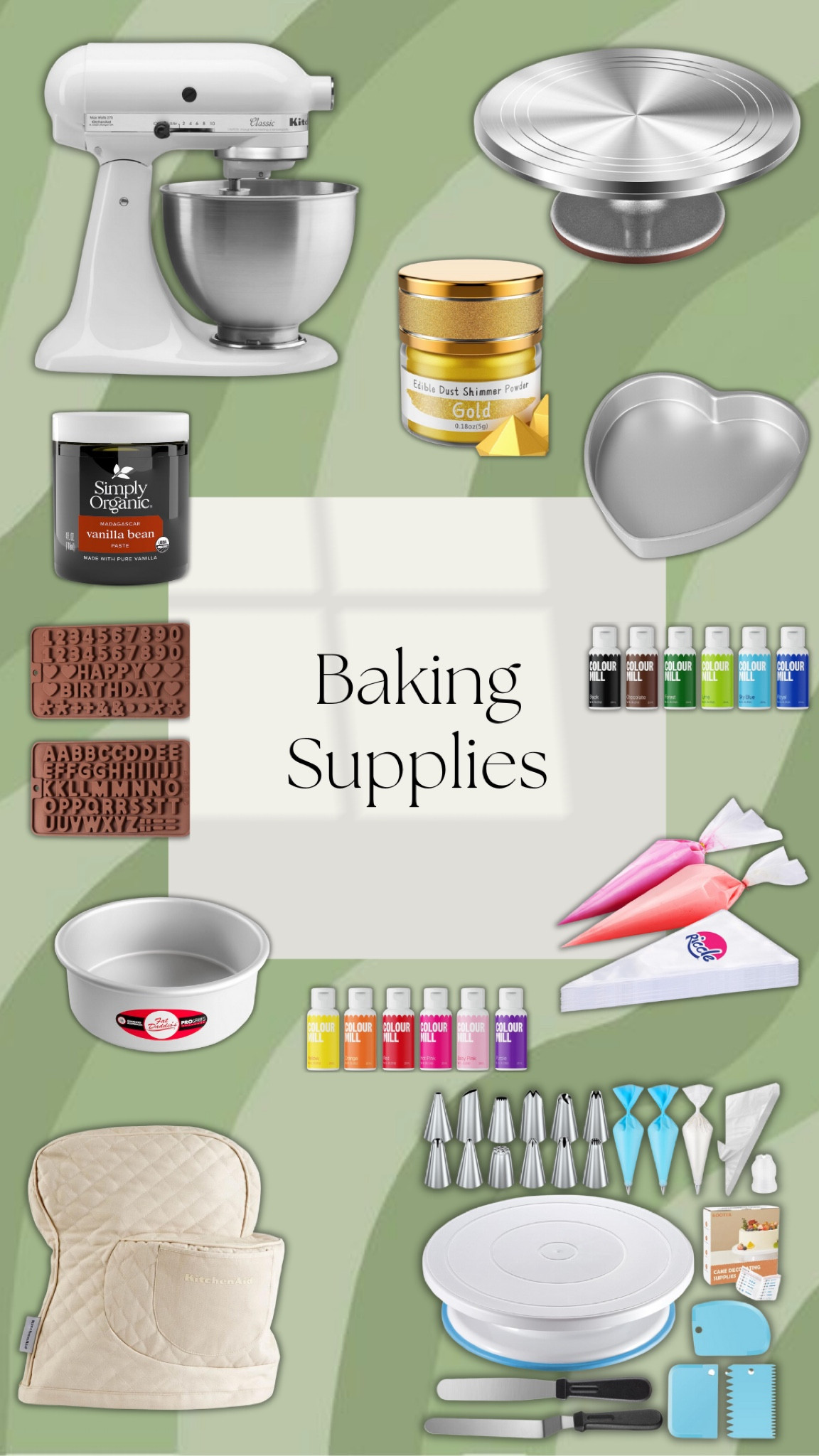 My must have decor supplies for baking and cake decorating ✨

#LTKBeauty #LTKGiftGuide #LTKSeasonal