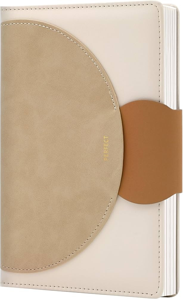 CAGIE Lined Journal for Women, 100GSM Leather Journals for Writing with Buckle Closure,A5 Hardcov... | Amazon (US)