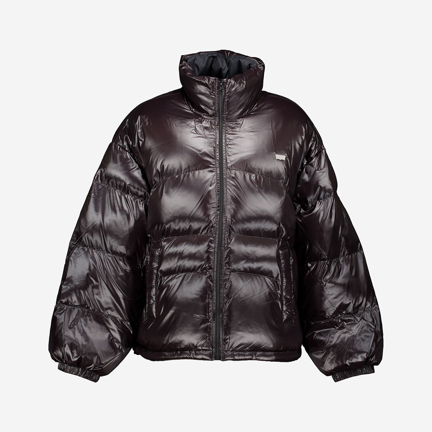 Black Retro Puffer Jacket | TK Maxx