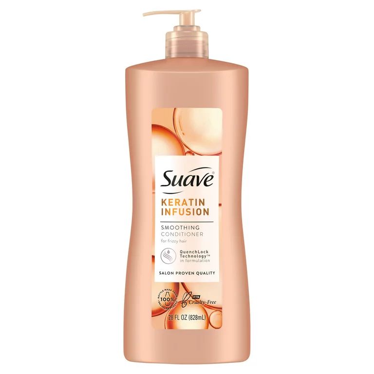 Suave Keratin Infusion Smoothing Conditioner for frizzy hair 28 fl oz | Walmart (US)