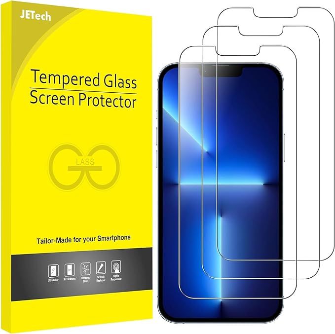 JETech Screen Protector Compatible with iPhone 13 and iPhone 13 Pro 6.1-Inch, Tempered Glass Film... | Amazon (CA)
