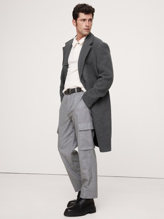Italian Melton Topcoat | Banana Republic (US)