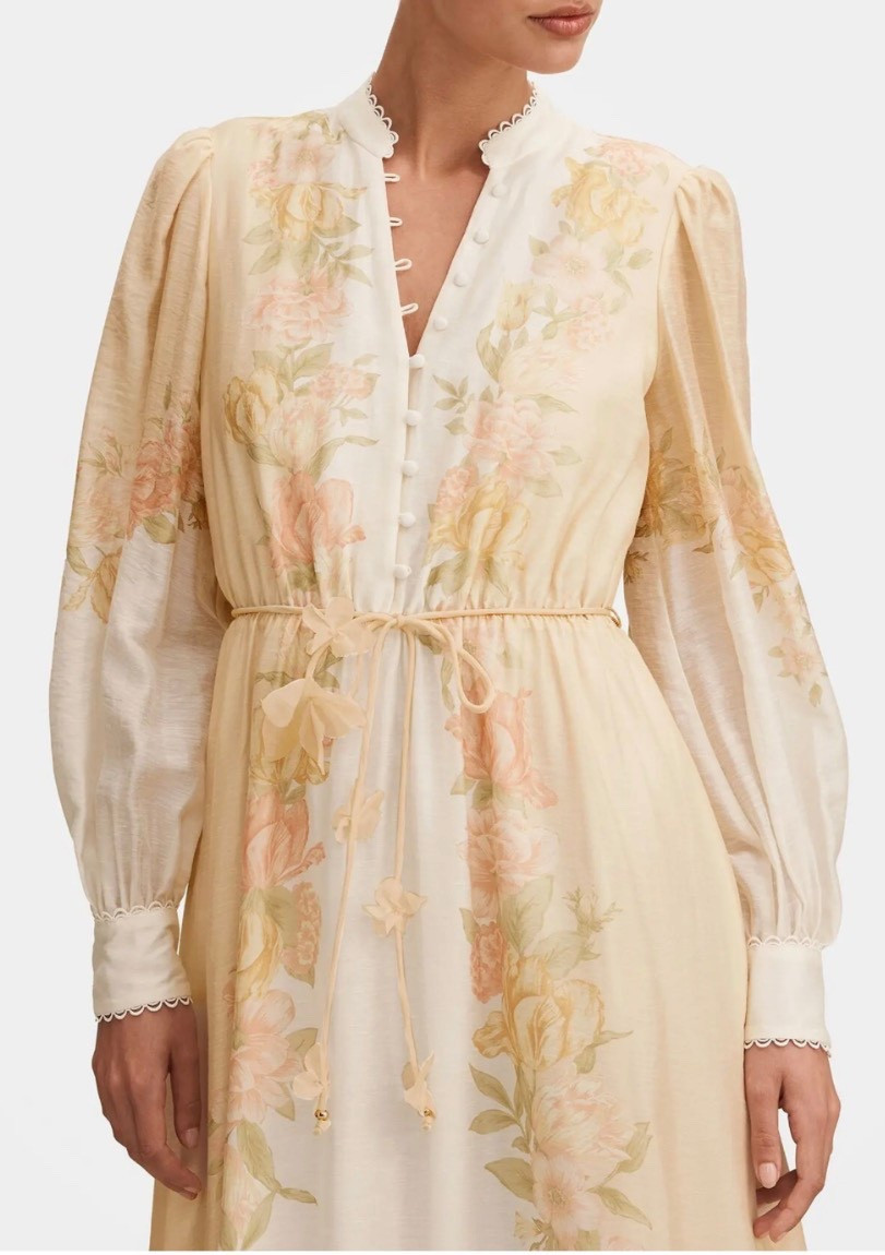 So cute - looks like Zimmermann!
RUNS SMALL across chest (wearing my usual XS but need small)


#LTKSeasonal
