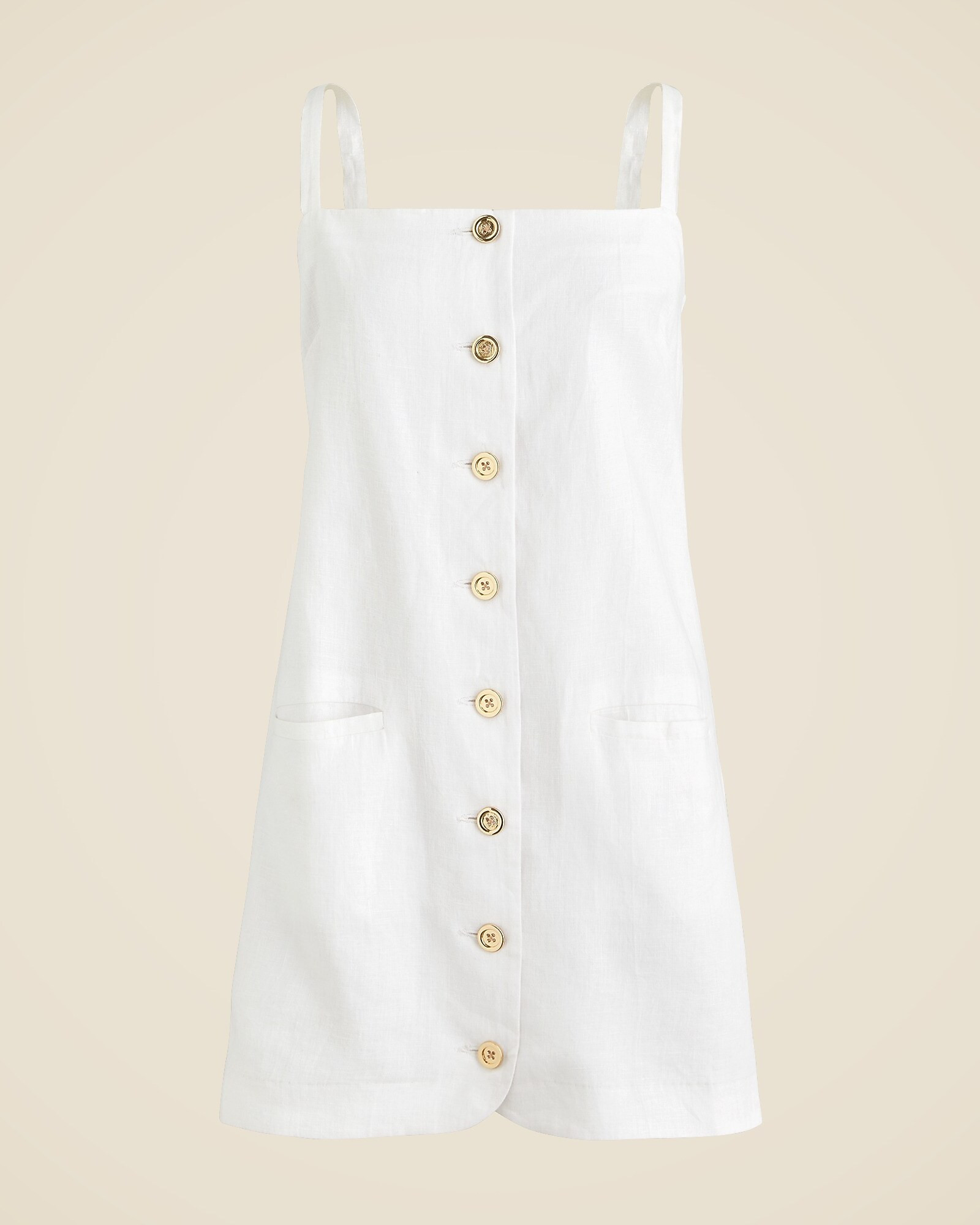 Claudia dress in linen | J. Crew US
