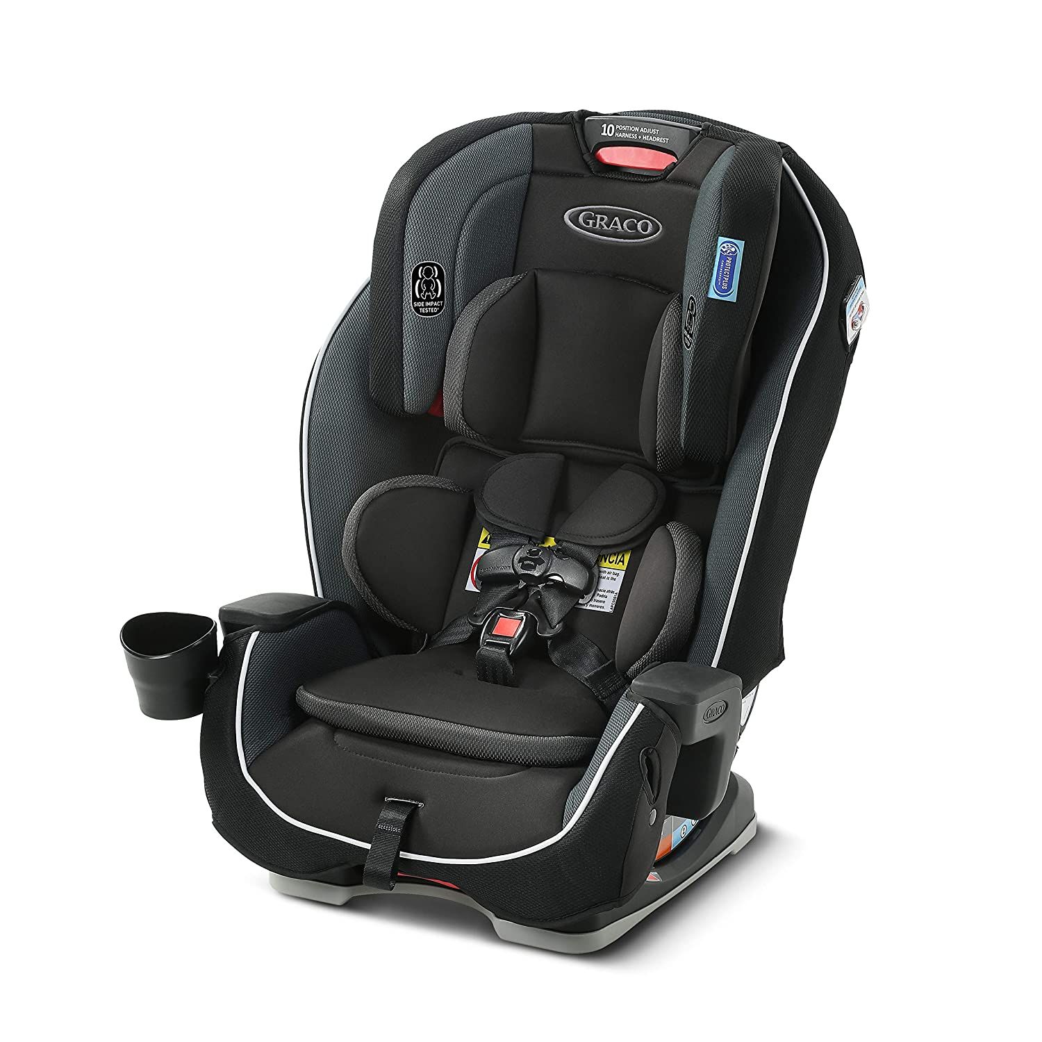 Graco Milestone 3 in 1 Car Seat, Infant to Toddler Car Seat, Gotham | Amazon (US)
