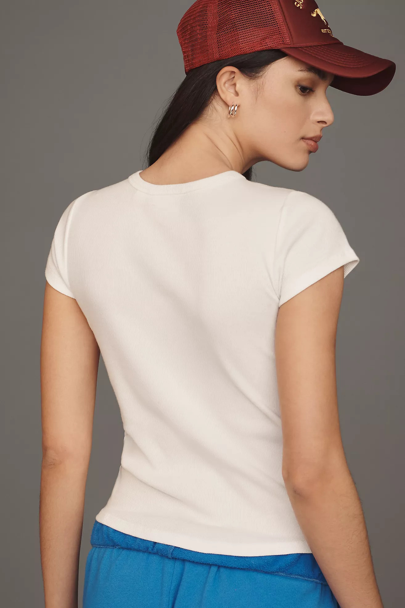 The Blair Baby Tee by Maeve | Anthropologie (US)