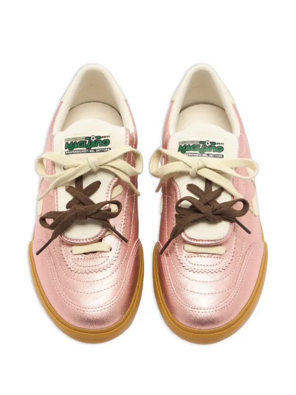 VEJA Logo lace-up Sneakers | Pink | FARFETCH | Farfetch Global