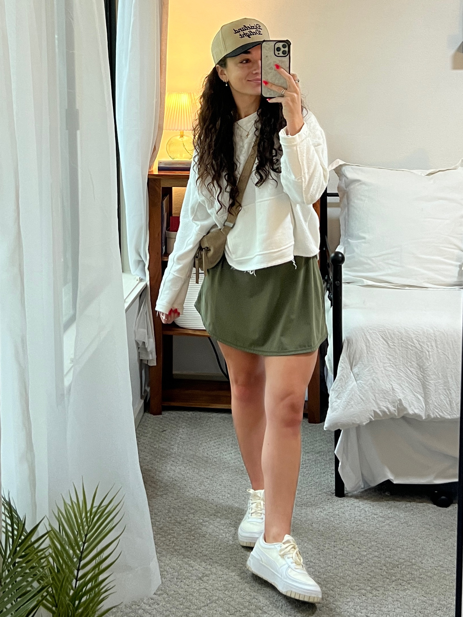 OOTD to run errands 🩷 white top is from magpies in houston so I can’t link it but will link similar! & linking similar hats from raw & rebellious & a similar sling bag since mine isn’t in stock anymore

#LTKfindsunder100 #LTKstyletip #LTKfindsunder50