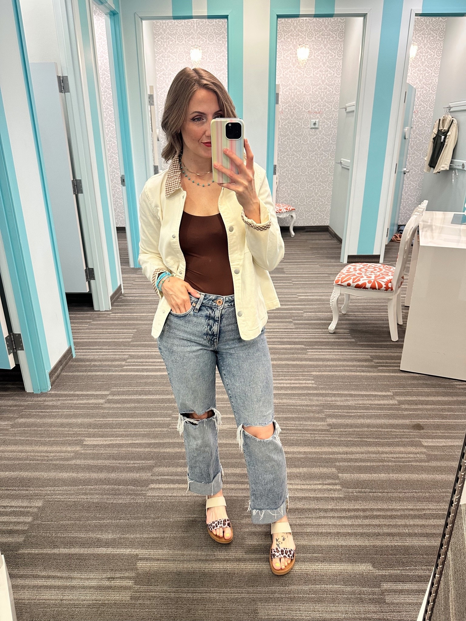 This jacket is so cute! Wearing small.

#LTKootd #LTKmomlife #LTKgrwm