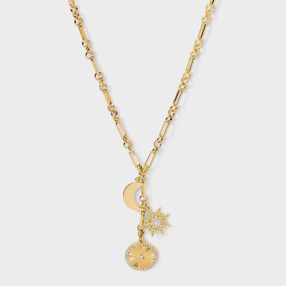 SUGARFIX by BaubleBar Star Power Y-Line Necklace - Gold | Target