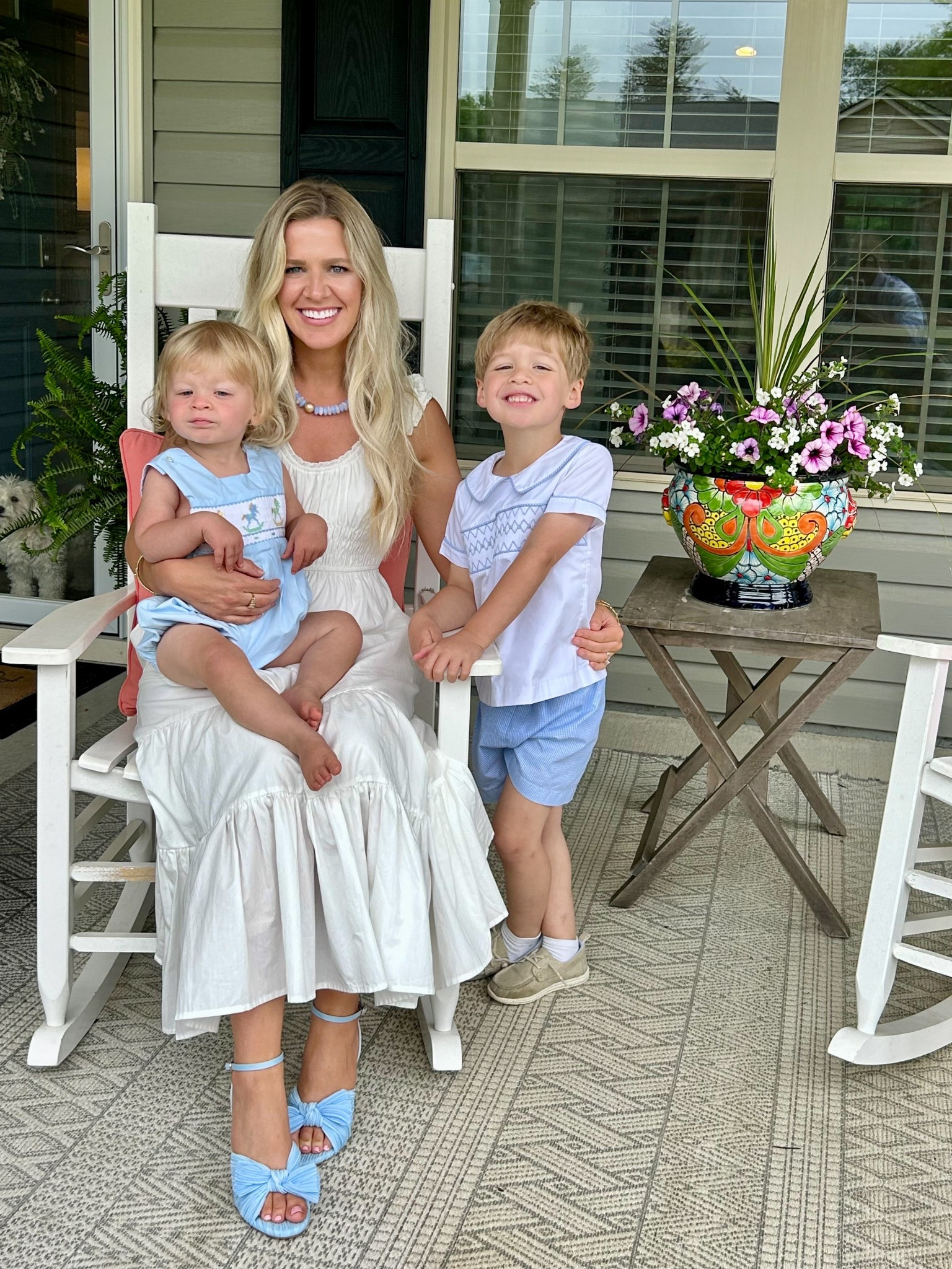 Blue accessories // blue bow heels and blue beaded necklace 🩵 

#LTKStyleTip #LTKShoeCrush #LTKBeauty