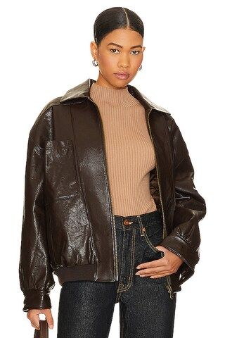 Song of Style Dasha Jacket in Chocolate Brown from Revolve.com | Revolve Clothing (Global)