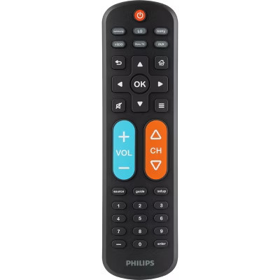 Philips BigEZ OneTouch Backlit Remote for Samsung Smart TV, LG, Sony, VIZIO, Fire TV and Roku TV | Target