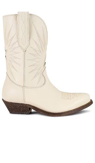 Wish Star Low Embroidery Boot in Buttercream | Revolve Clothing (Global)