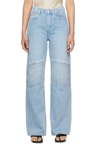 Blue Mariah Racer Jeans | SSENSE
