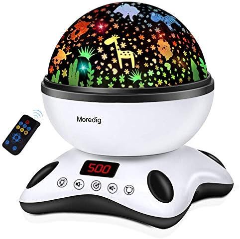 Amazon.com: Moredig Night Light Projector Remote Control and Timer Design Projection lamp, Built-... | Amazon (US)