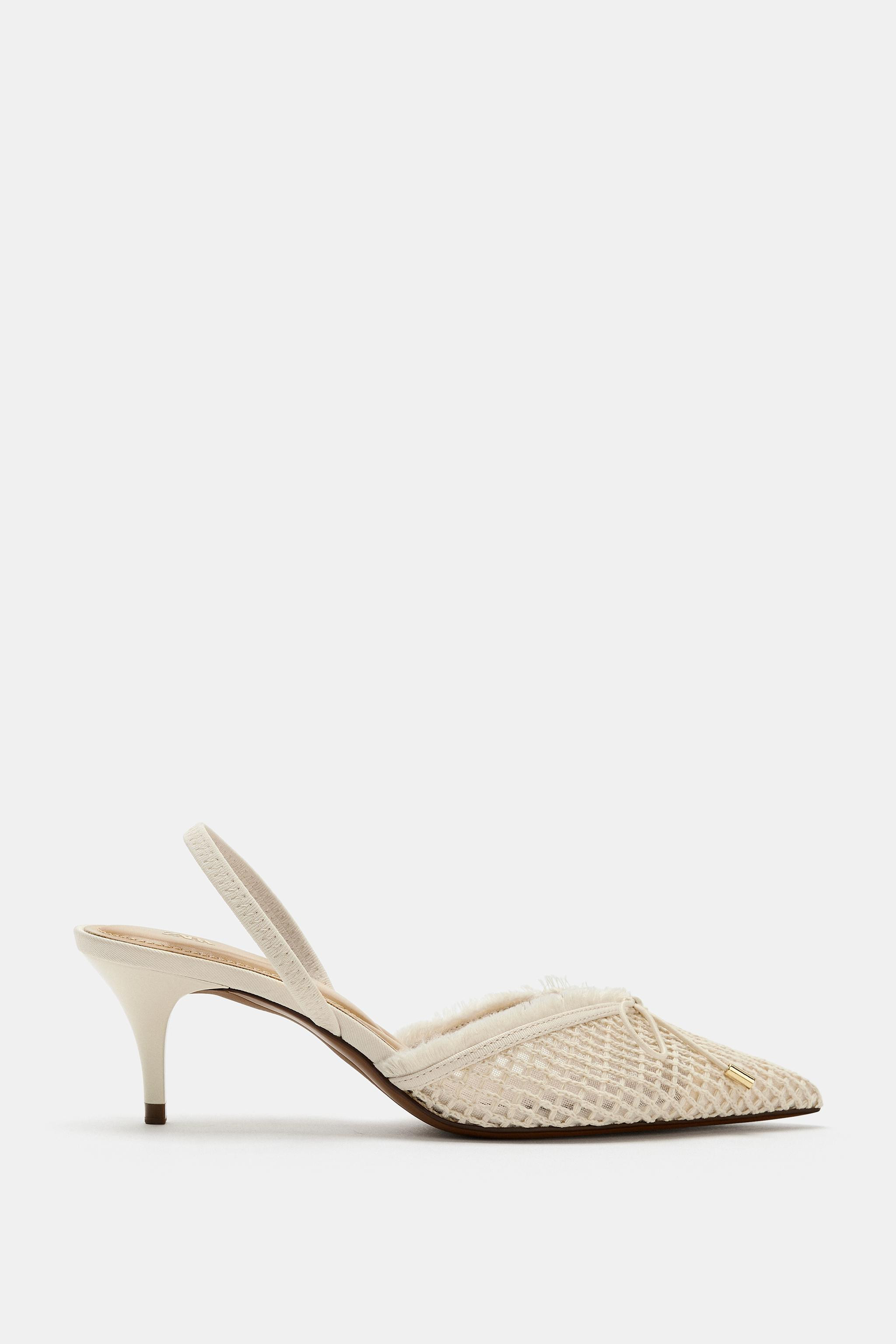 BOW SLINGBACK SHOES | Zara US